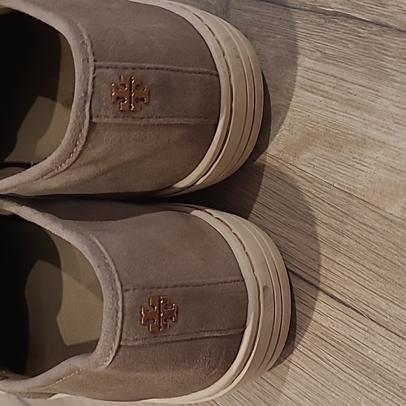 Tory Burch Grey Slip On Sneakers Size 7.5 - Picture 4 of 7